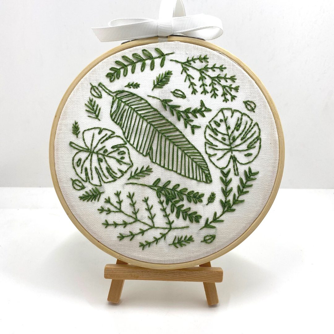 Plant lover Embroidery Kit