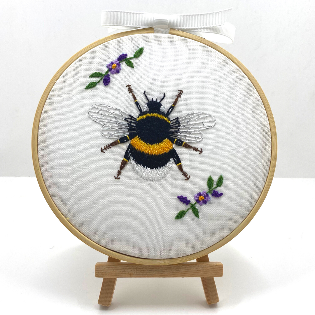 DIY embroidery KIT, bumblebee embroidery pattern, modern hand embroidery  pattern, beginner embroidery kit, embroidery kit, easy embroidery — I Heart  Stitch Art: Beginner Embroidery Kits + Patterns