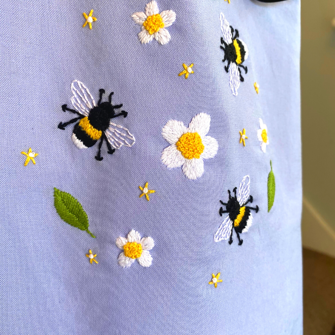 Honey Bee Fabric kit