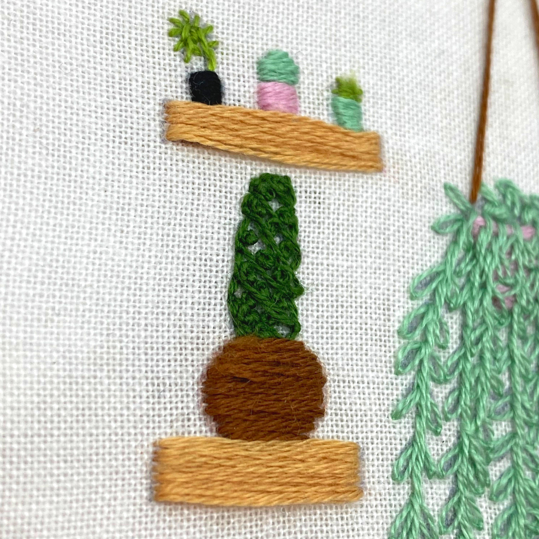 Beginner Embroidery Kits for Plant Lovers - The Yellow Birdhouse