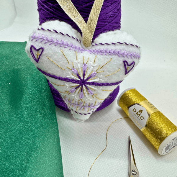 Christmas Star Embroidery workshop - 1st December 2025 - The Plough and Harrow - Image 6