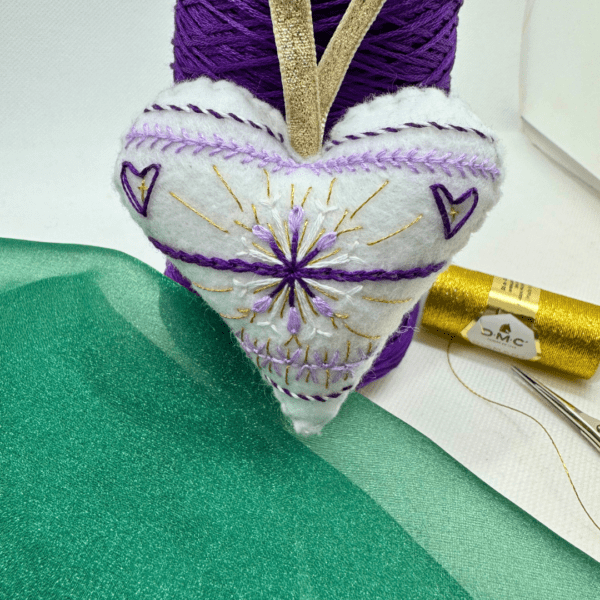 Christmas Star Embroidery workshop - 1st December 2025 - The Plough and Harrow - Image 4