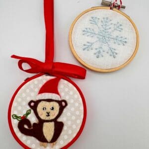 £5 Ready made embroidery hoops -Unique gifts