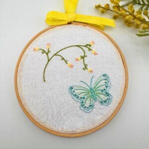 Various 6" Ready made embroidery hoop art, Embroidery hoop art, Wall art