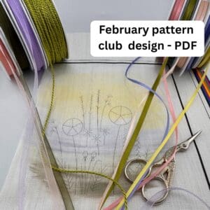 Bi-Monthly Embroidery Pattern Club - Digital PDF Pattern
