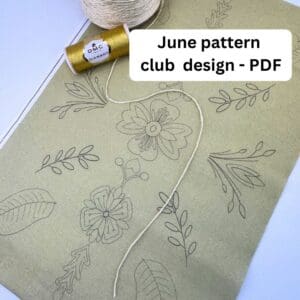 Bi-Monthly Embroidery Pattern Club - Digital PDF Pattern