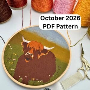 Bi-Monthly Embroidery Pattern Club - Digital PDF Pattern