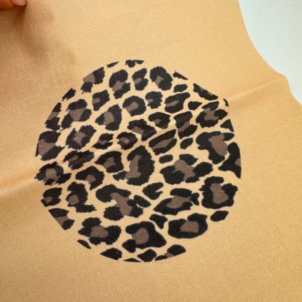 Mini Leopard print panel for embroidery, Mini Leopard print embroidery design, Hand embroidery panel - Image 2