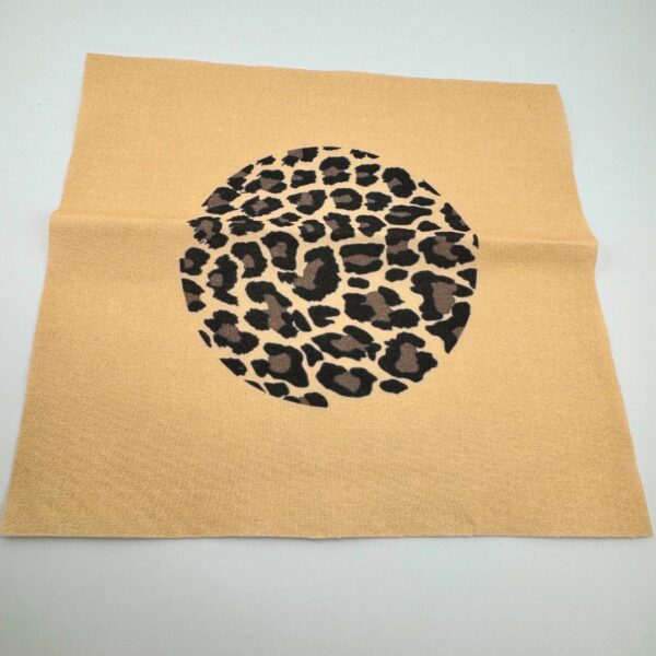 Mini Leopard print panel for embroidery, Mini Leopard print embroidery design, Hand embroidery panel - Image 3