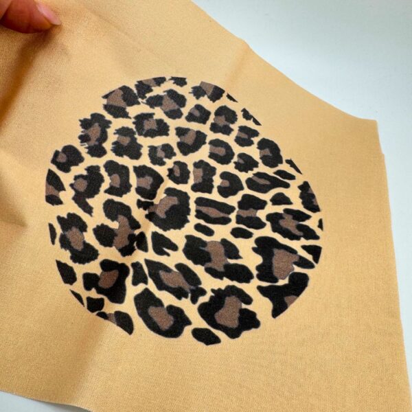 Leopard print panel for embroidery, Leopard print embroidery design, Hand embroidery panel - Image 3