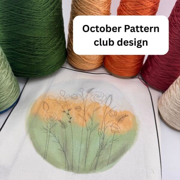 Bi-Monthly Embroidery Pattern Subscription - Digital PDF Pattern