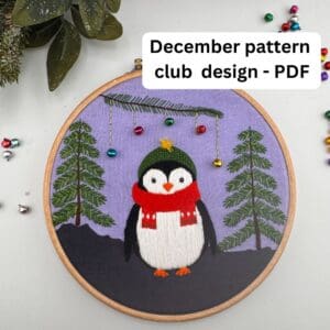Bi-Monthly Embroidery Pattern Subscription - Digital PDF Pattern