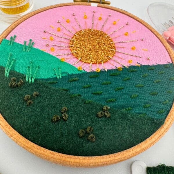 Mixed media Beginners Embroidery workshop - 20th October 2025 - The Plough and Harrow - Image 6