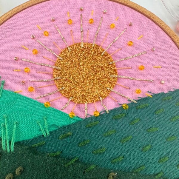 Mixed media Beginners Embroidery workshop - 20th October 2025 - The Plough and Harrow - Image 7