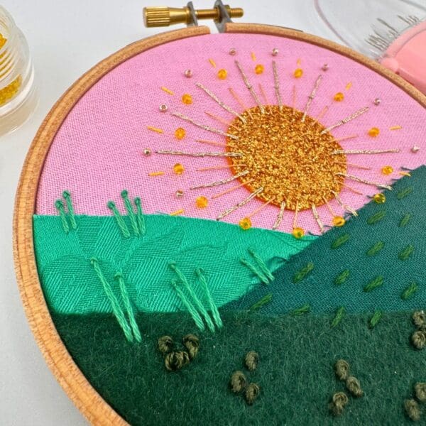 Mixed media Beginners Embroidery workshop - 20th October 2025 - The Plough and Harrow - Image 8