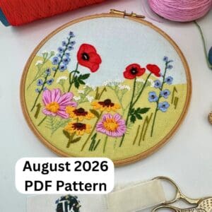 Bi-Monthly Embroidery Pattern Club - Digital PDF Pattern