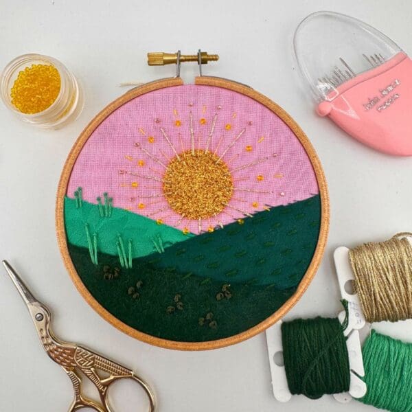 Mixed media Beginners Embroidery workshop - 20th October 2025 - The Plough and Harrow