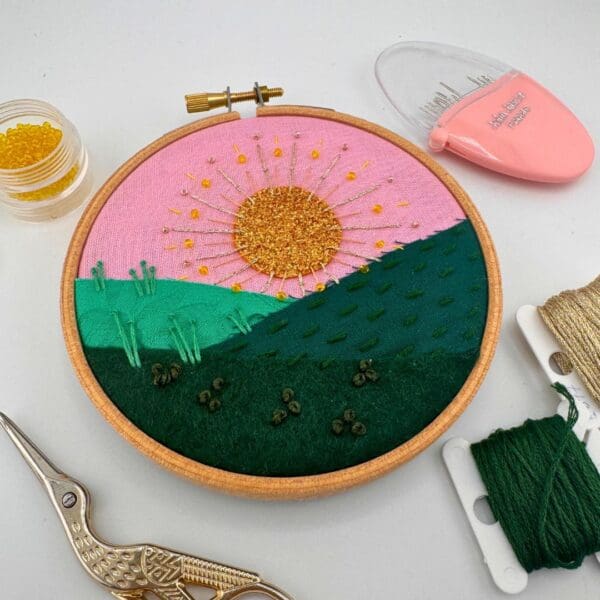 Mixed media Beginners Embroidery workshop - 20th October 2025 - The Plough and Harrow - Image 5