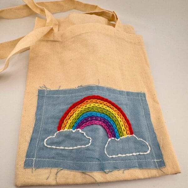 Hand embroidered Tote bags