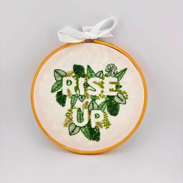 Rise up wall art - Image 3