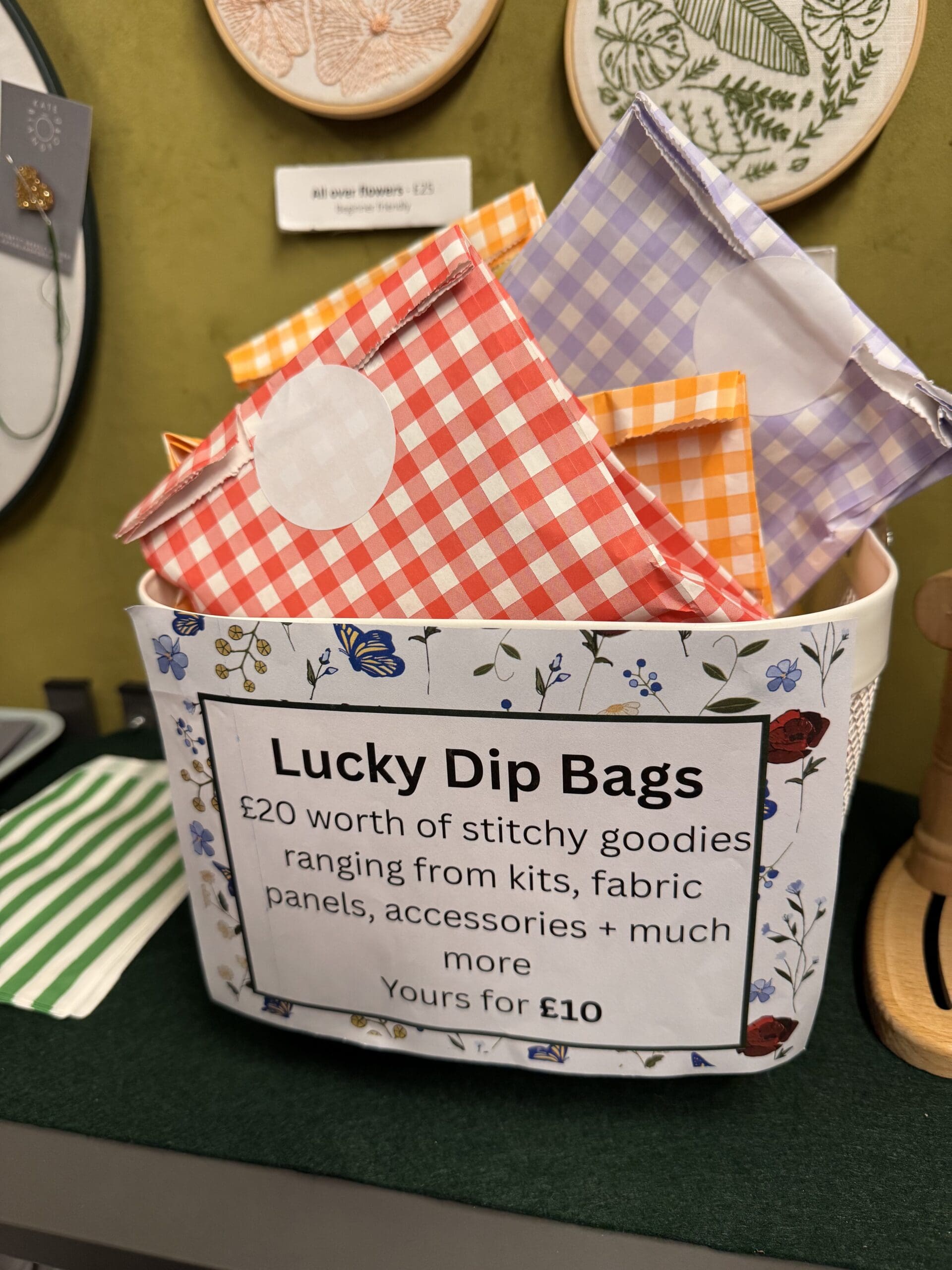 Lucky dip Embroidery Bags - Image 2