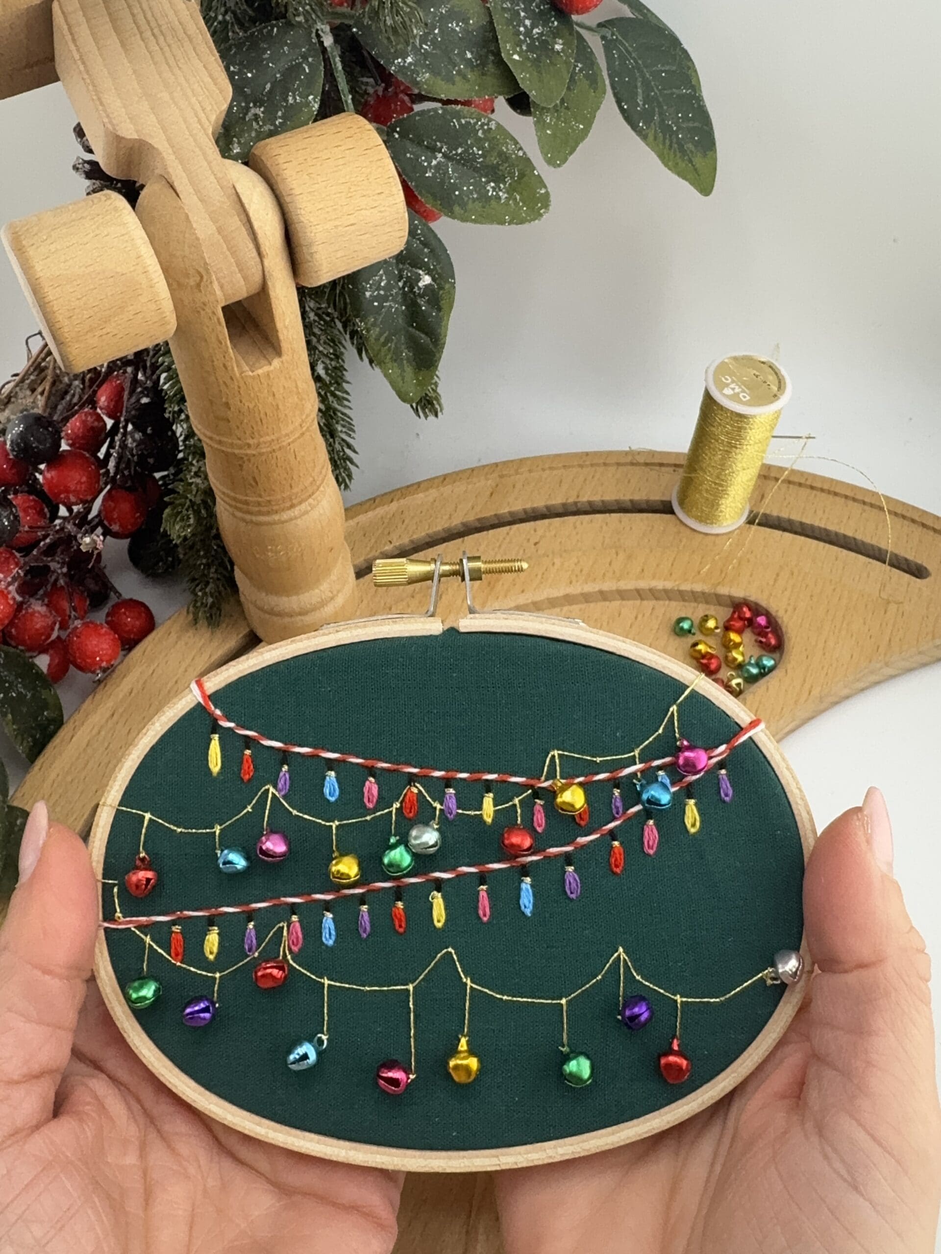 Free festive fun embroidery pattern download, Free embroidery digital pattern - Image 3