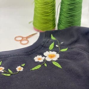 Sip and Stitch Repair + stitch on clothing embroidery workshop - 13th October 2026 - The Plough and Harrow
