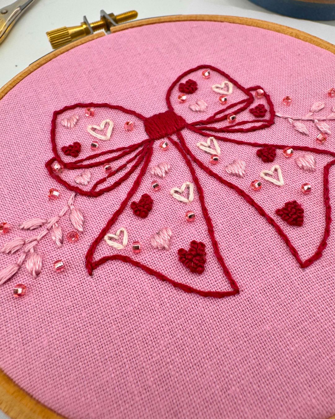 Sip and Stitch Galentines Embroidery workshop - 9th February 2026 - The Plough and Harrow - Image 5