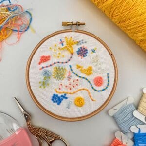 Sip and Stitch 3D Embroidery workshop - 18th May 2026 - The Plough and Harrow