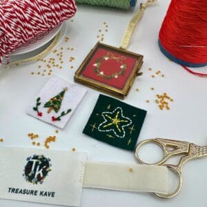 Christmas Decoration Embroidery workshop -7th December 2026 - The Grove, Surbiton