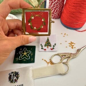 Christmas Decoration Embroidery workshop -15th December 2026 - The Grove, Surbiton
